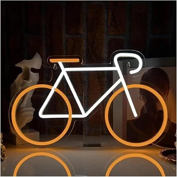 Neon Light Sign Bicycle for neon Sign For Wall Decor for usb powered LED for For Bedroom Restaurant Bar Garage Illuminated