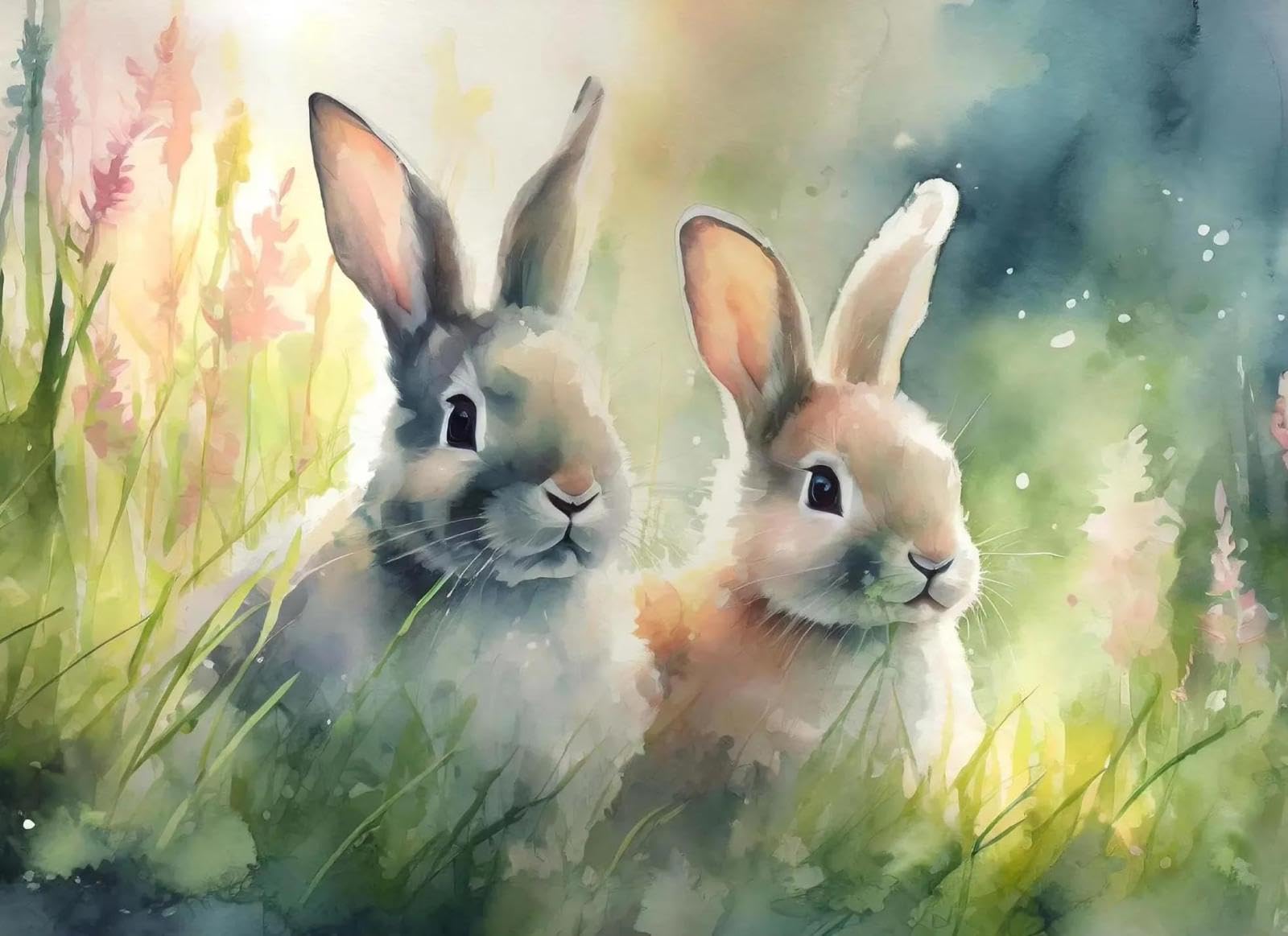 Yocheng Wildlife Animal Posters And Prints Canvas Printing Wall Art Picture For Living Room Home Decor 50x70cm No Frame