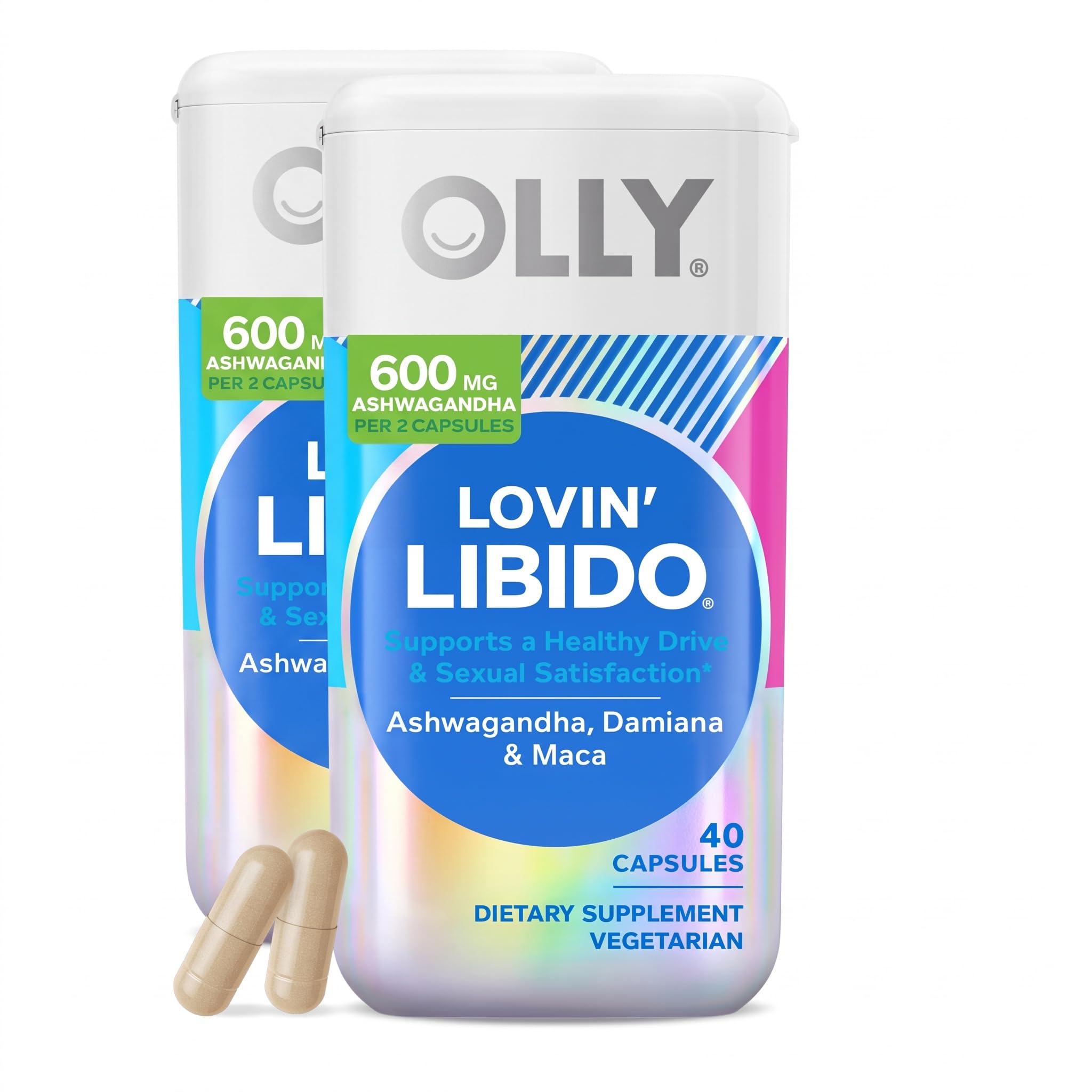 OLLY Lovin' Libido, Boost Desire with Ashwagandha, Maca & Damiana- 40 Count — Amazon image 8