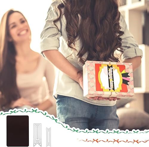 Miniatura 6 de Yoseng - Troqueles para hacer tarjetas de Yoseng, troqueles de corte de metal, plantillas de metal para manualidades, álbumes de recortes,