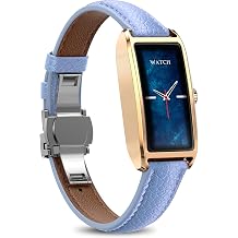Elegant Smart Watch for Women Fitness Tracker with Step Counter Calorie Tracker Heart Rate Monitor Sleep Tracker IP68 Waterproof Activity Tracker Bracelet with AMOLED Touchscreen for iOS Android