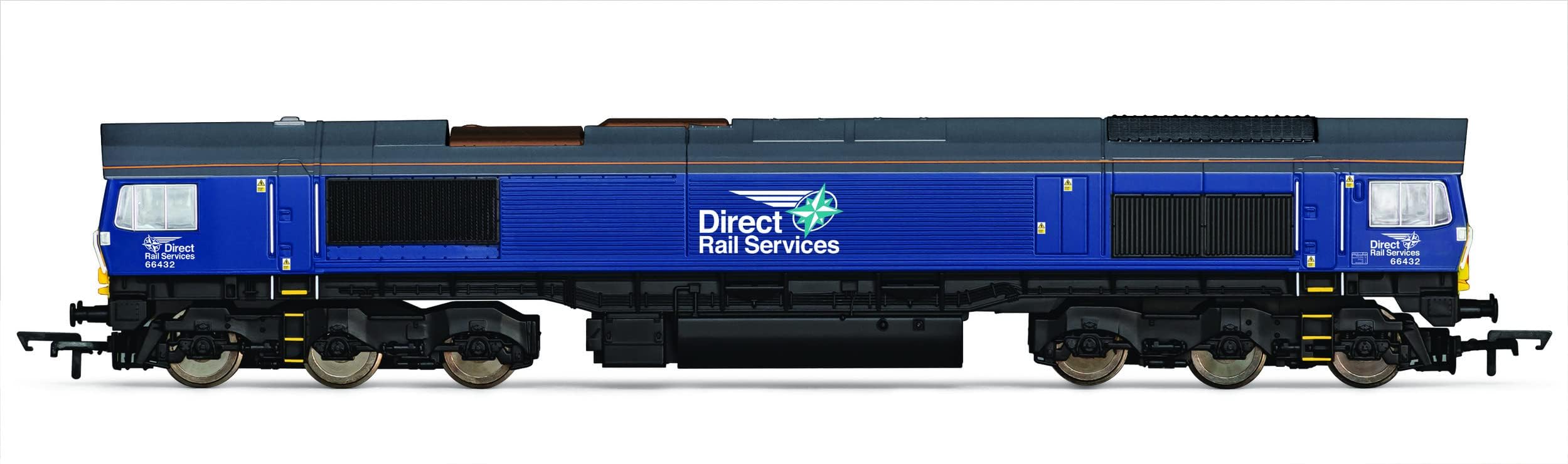 Hornby Diesel Train - R30223 DRS Class 66, Co-Co, 66432 - Era 11 00 Gauge Locomotives for Train Set, Engine Models for Adults - 1:76 Scale Model Gift