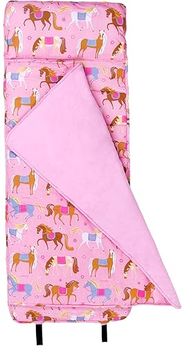 Miniatura 1 de Wildkin Original - Alfombrilla para siesta con almohada para niños y niñas