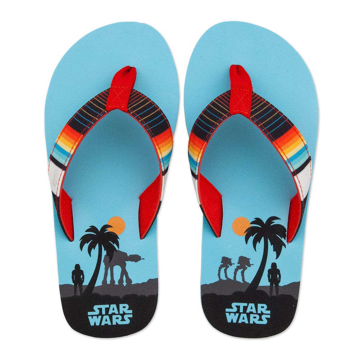 star wars flip flops