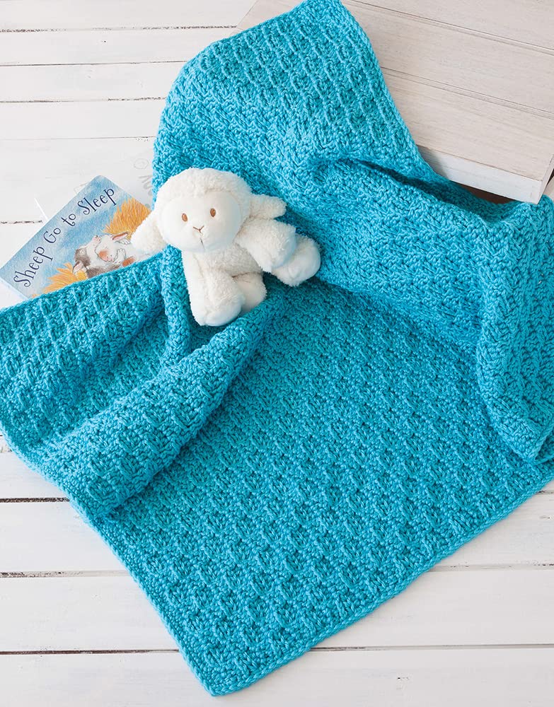 Super-Easy Baby Blankets: 7 Beautiful Baby Blankets All Made Using Simple Half Double Crochet Stitches