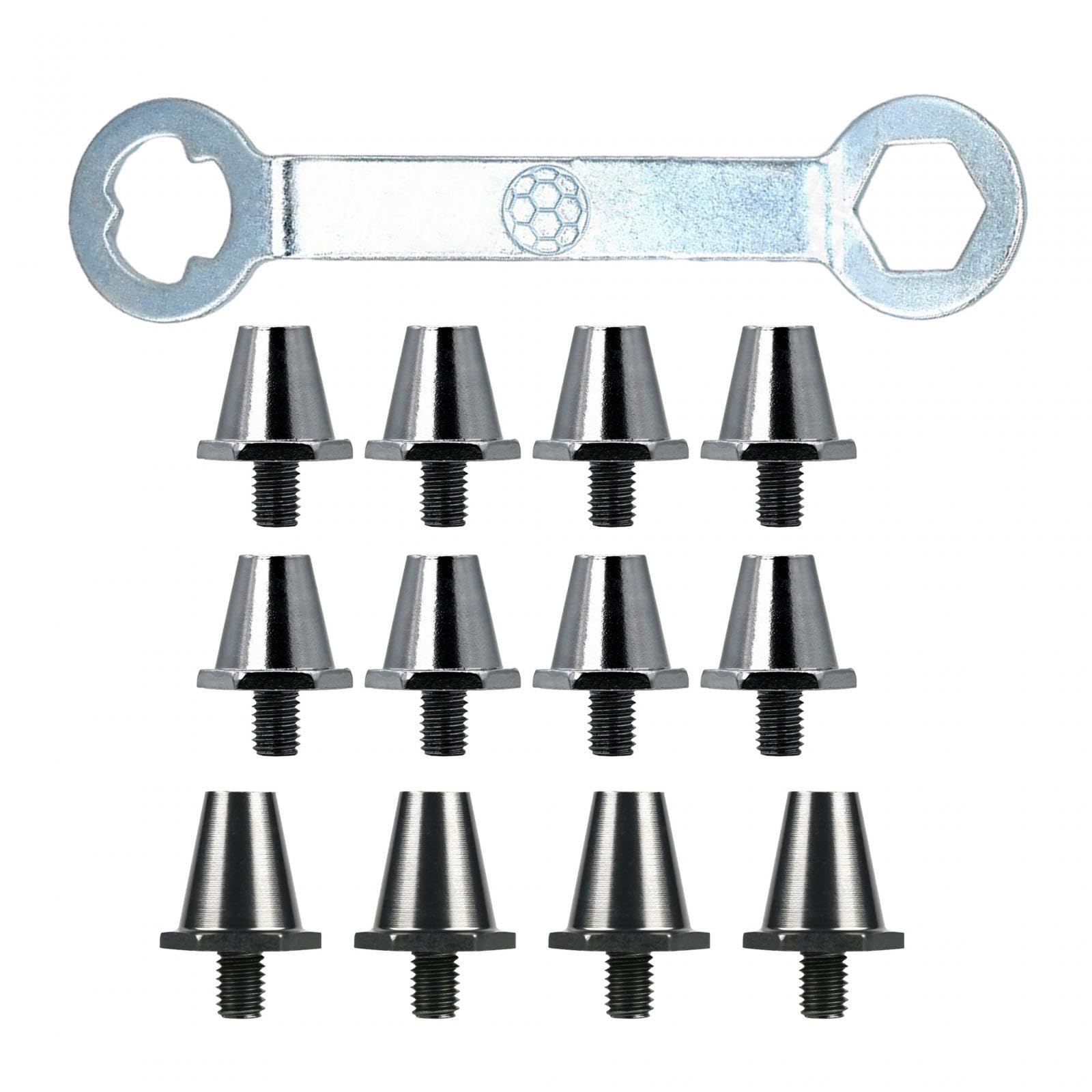 Tacos de Repuesto para Botas de Fútbol M5: Kit de 12 Piezas de Aluminio Estable 8
