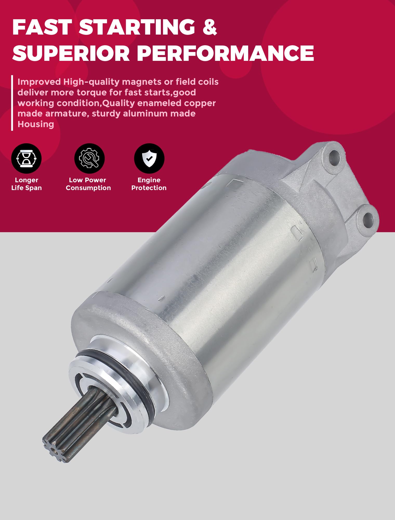 Amazon.com: Starter Fit for Arctic Cat 550 650 700 Alterra 550 570