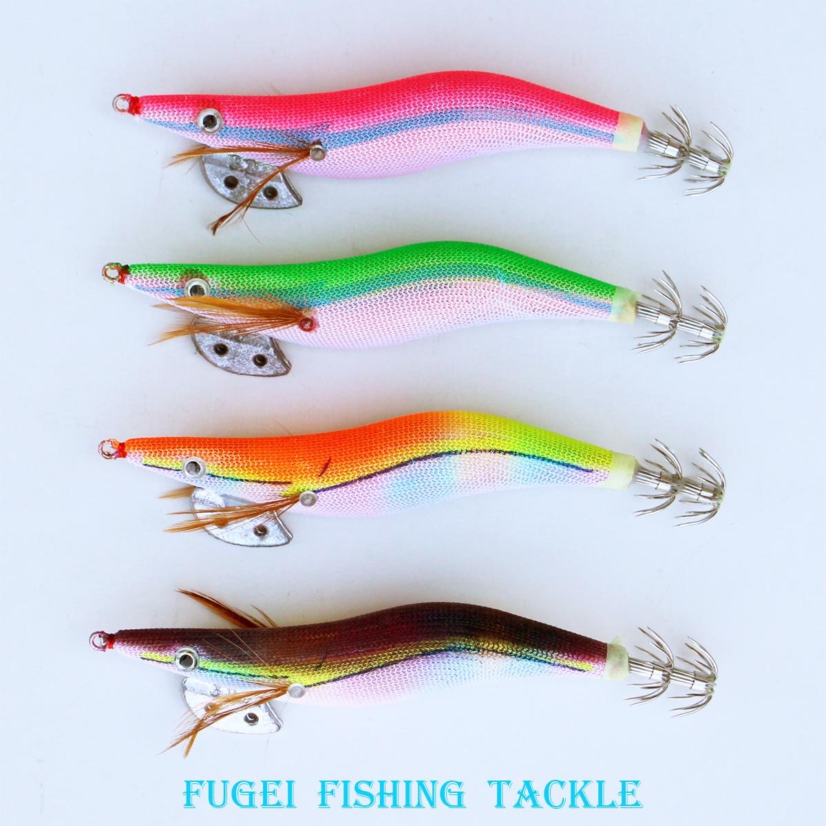 Amazon | 新型 メッキ エギ 3.0号 8本 セット ベース(下地)カラー 金