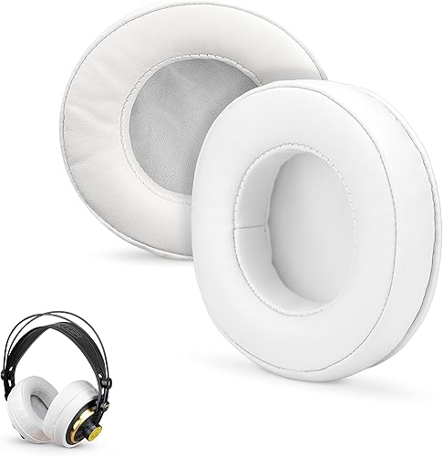 Brainwavz repuesto de almohadilla redondas con espuma viscoelástica, para audífonos, para Sennheiser, AKG, HifiMan, ATH, Philips, Fostex, Sony.