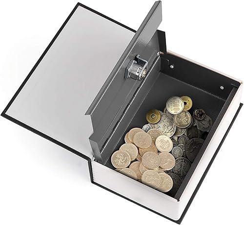 Miniatura 4 de AOZBZ Alcancía creativa, alcancía grande para adultos, caja de ahorro de dinero, tarro con cerradura para adultos, alcancía para dinero real, para