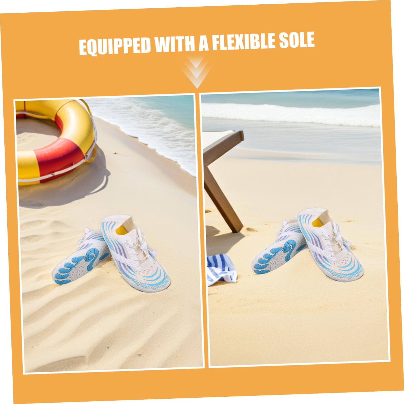 HEMOTON Scarpe da Acqua Uomini Donne Calzini Nudi Piscina Fiume Oceano Scarpe da Acqua Uomo Donna Calzini Nudi Piscina Fiume Oceano da Uomo Donna