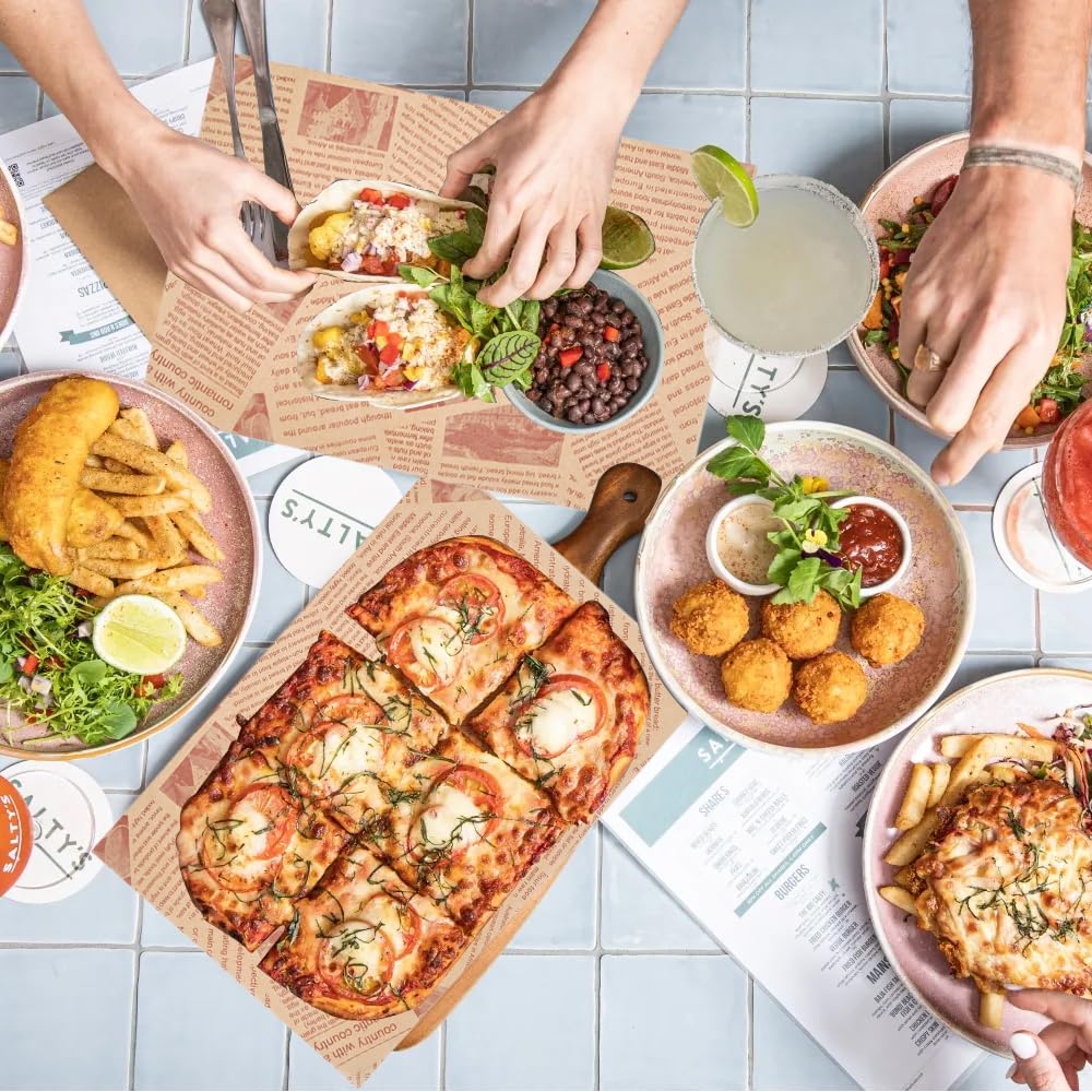 Sacs Alimentaires En Papier Kraft Anti-graisse, Emballage Jetable Pour