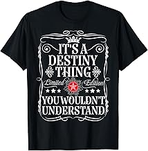 Destiny Name Its A Destiny Thing You Wouldn't Understand T-Shirt