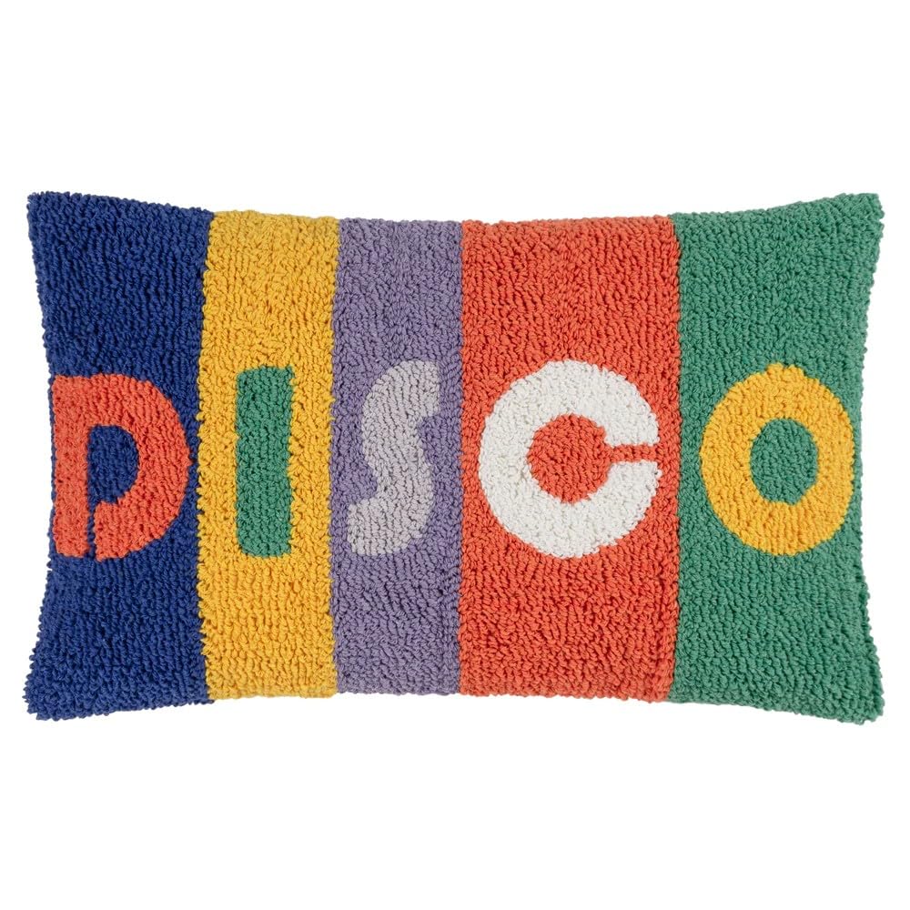 Heya Home Disco Cushion Cover,Multicolour,30 x 50cm