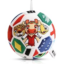 MESUCA FIFA World Cup 2026 Soccer Ball Plush for Kids, Official 4.7 Inch Soccer Plush Pillow Toy, World Cup 2026 Merchandise