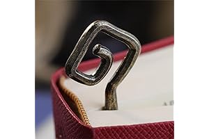 Viking Bookmark: Antique Cyan Charm for Bookworms