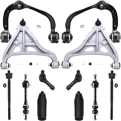 Miniatura 31 de Detroit Axle - Kit de suspensión delantera FWD de 12 piezas para Toyota Matrix Pontiac Vibe 2003 2004 2005 2006 2007 2008, 2 brazos de control