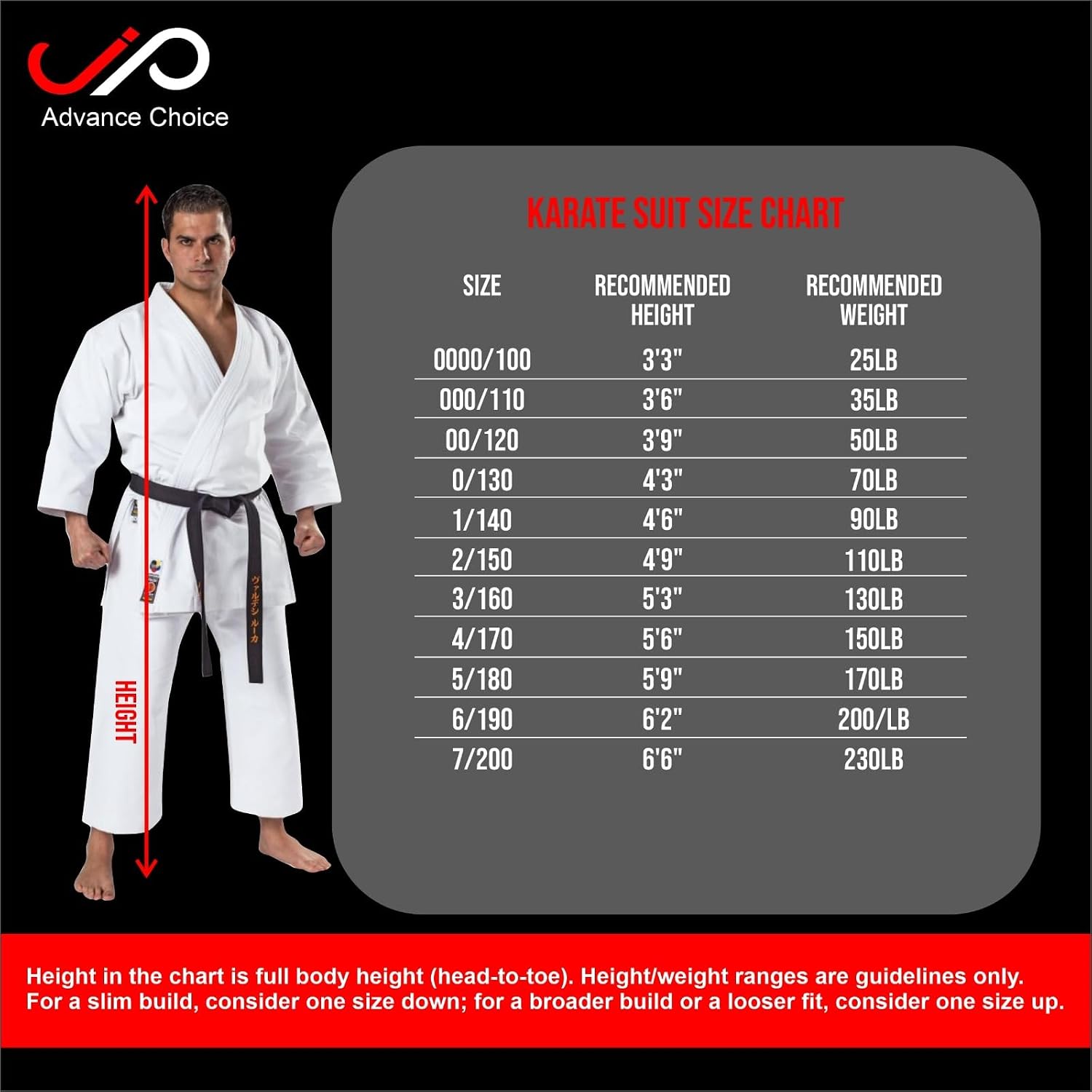 JP White Karate Uniform for Kids & Adults Lightweight Student Karate Gi Martial Arts Uniform with Belt