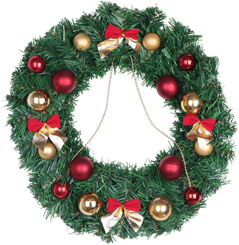 ghirlanda di Natale per la porta d'ingresso