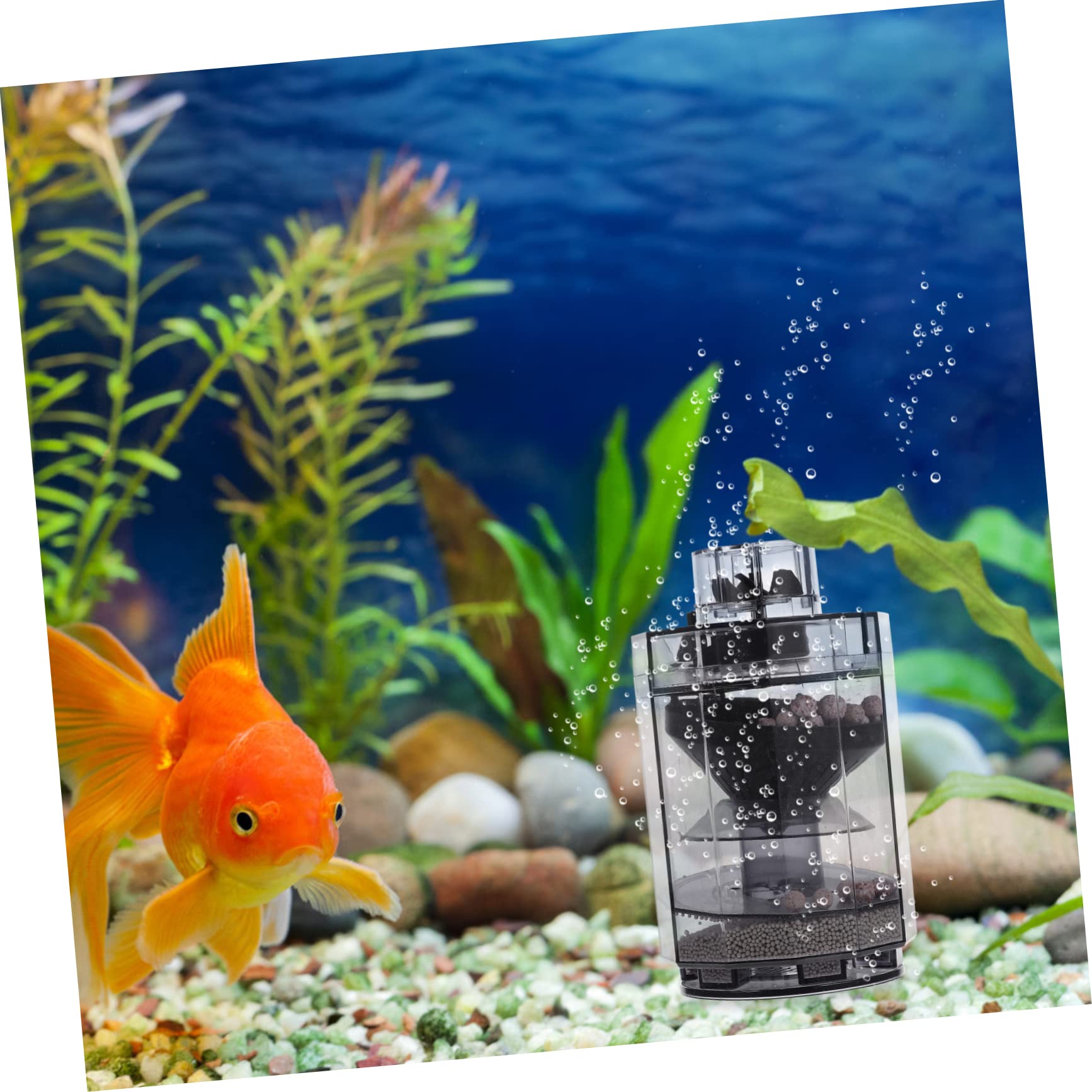 Artibetter 2piezas Limpiador De Sustratos para Sifón Automático Herramienta De Limpieza De Pecera Accesorios De y Cambio De Agua Filtro De para del Agua