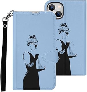 iPhone 14 ケース 手帳型 オードリー・ヘップバーン Iphone14ケース アイフォン14 スマホケース おしゃれ あいふぉん14 携帯ケース PUレザー 財布型 人気 ワイヤレス充電対応