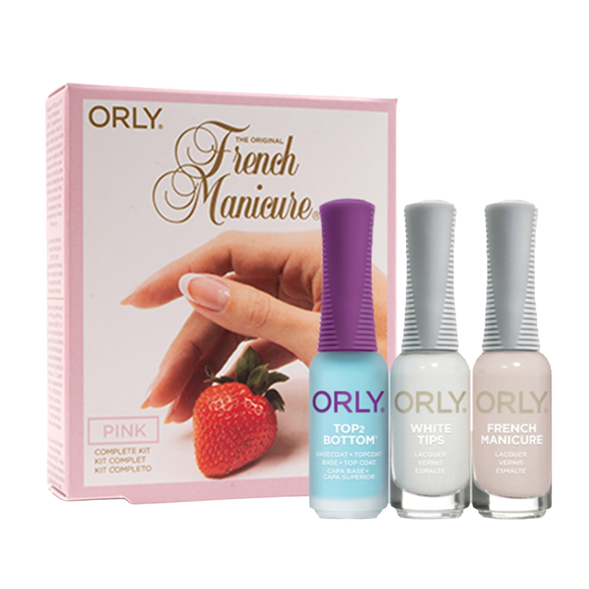 Orly French Manicure Nail Polish Kits and Bundles (Pink French Manicure Kit)