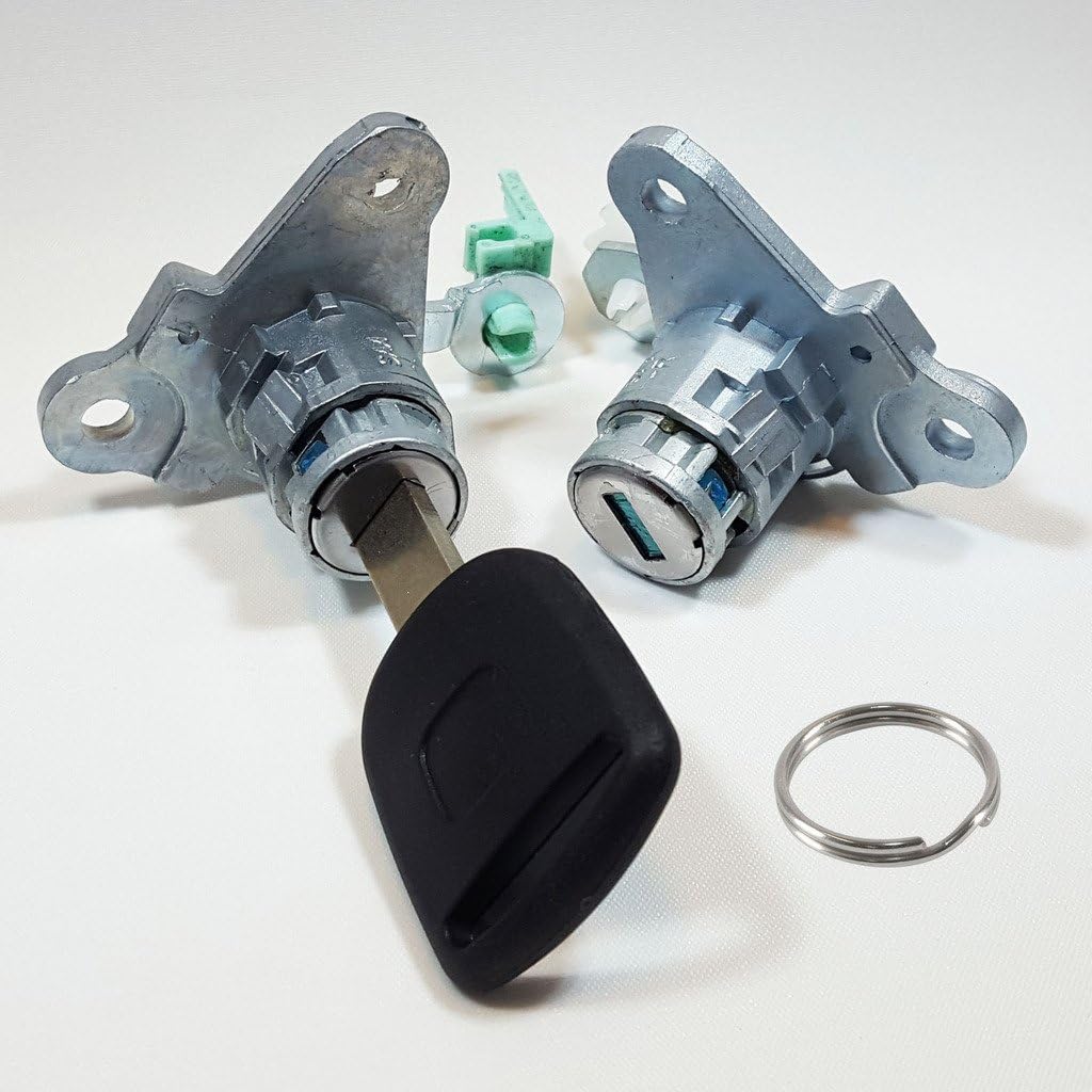 New Door Lock Cylinder Set for Honda Fit 2008 Driver and Passenger Doors