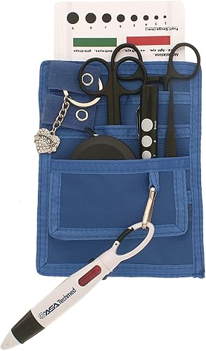 Nurse Organizer Pouch with Tactical Black Instruments - Assorted Colors