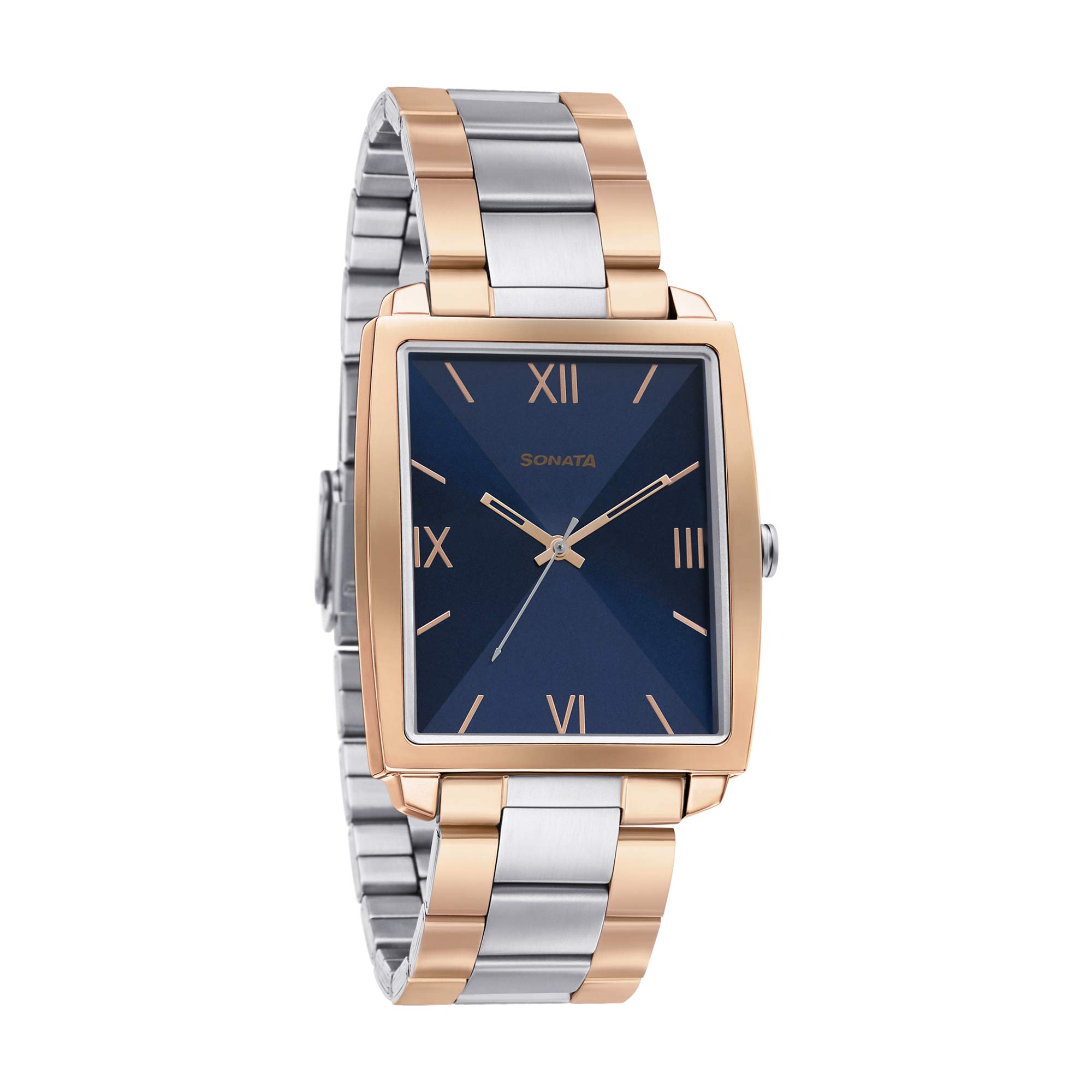 Sonata Quartz Analog Stainless Steel Strap Watch for Men-NS7143KM01 (B08Z6WQ9Z9) Amazon Price History, Amazon Price Tracker