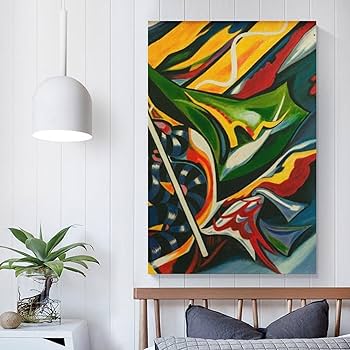 油絵　静物画　岡本太郎　ドラマ　F６号　額付き　手描き　肉筆 F6号】手描き油彩画 岡本太郎【雷人】岡本敏子 鑑定シール 額縁