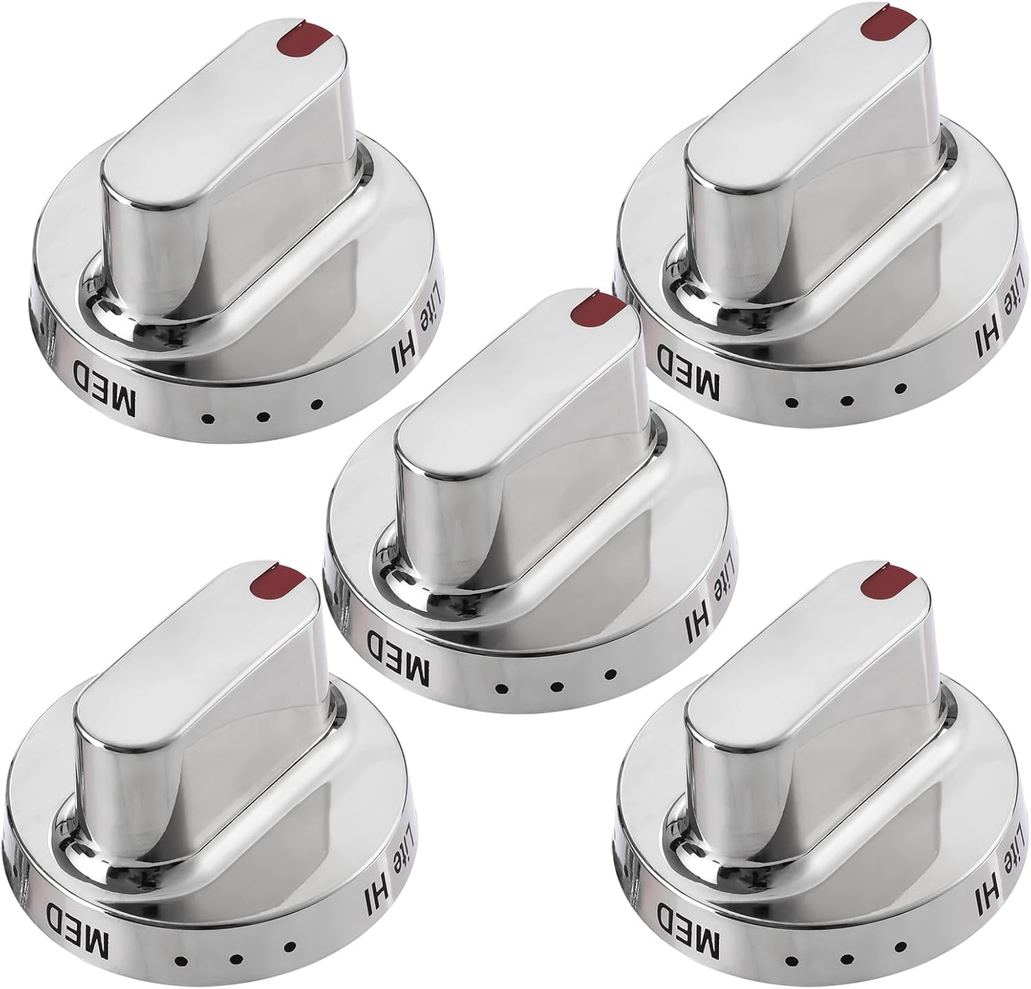 #US Replacement Part for DG64-00472A DG68-00101B Gas Stove Replacement Knobs for SS Range Oven knobpart#4560248