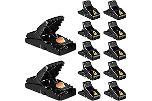 Victor Mouse Traps Pack of 12: Eradicating Mice with Efficiency and Humane Methods