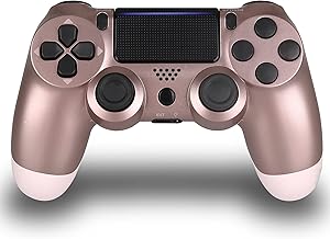 Amazon Com Rose Gold Ps4 Controller