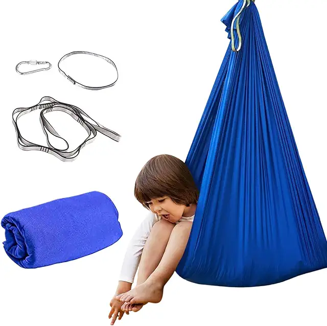 Children's Sensory Swing - Calming Hammock for Kids Room & Outdoor Play