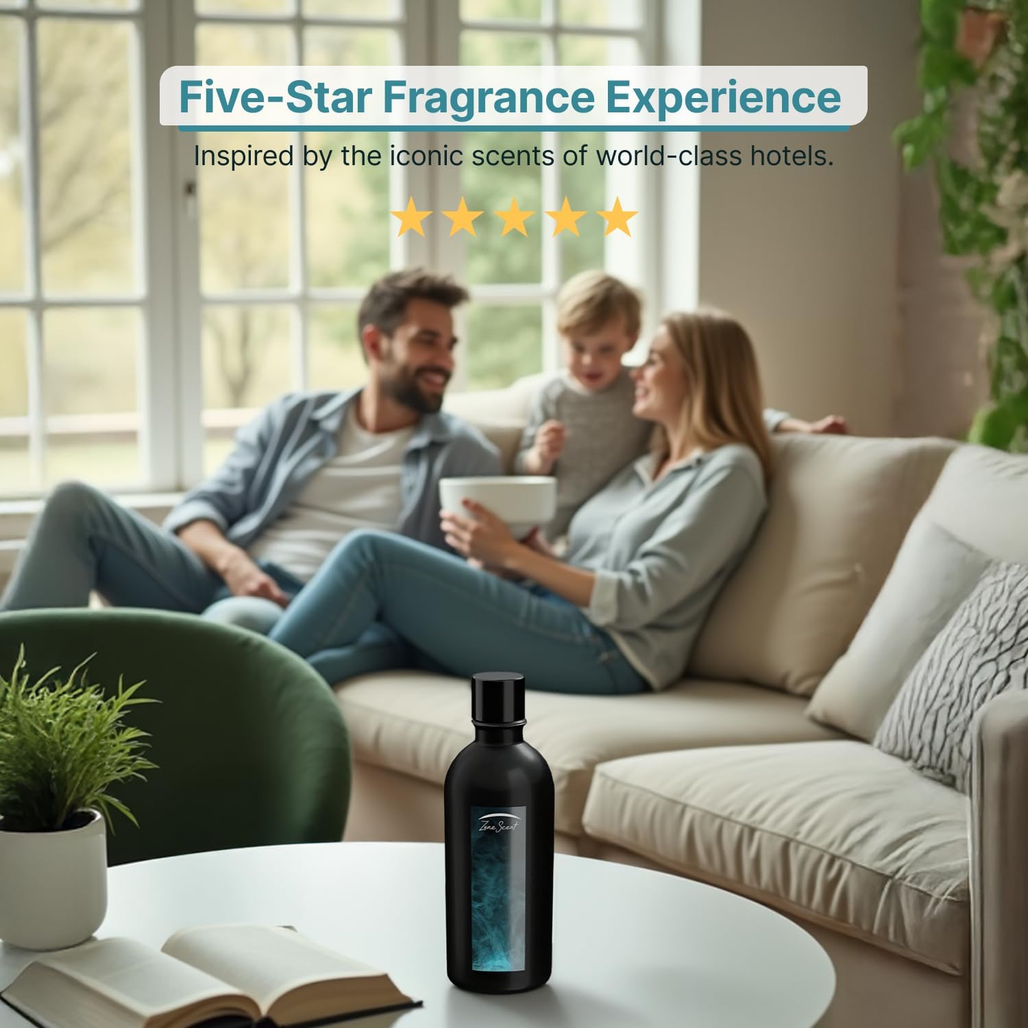 MESK Terrace Luxury Essential Oil for Diffusers - Floral Citrus Aromatherapy with Lime, Rose & Amber - Elegant Scent for a Refined Home