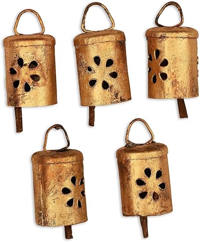 Vivanta Decoraciones de Navidad  Campanas para manualidades, decoración del hogar, adornos de campanas de Navidad, campanas de Navidad para