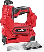 Vista 9 de Clavadora inalámbrica compatible con batería Makita de 18 V, 5/8 a 1-1/4 pulgadas, calibre 18, pistola de clavos 2 en 1 con 2000 clavos