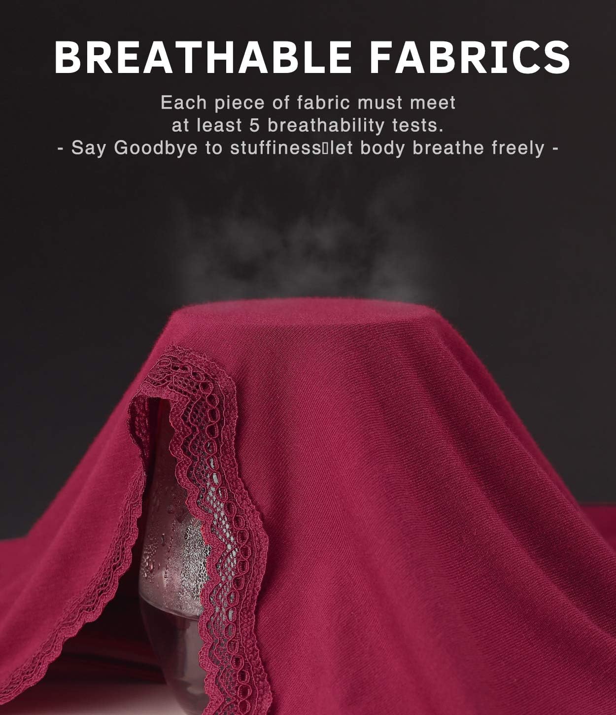 Vislivin Plain Camisole for Women Lace Tank Tops V Neck Adjustable Cami Sexy Undershirts 4 Pack - Image 5