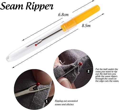 Miniatura 5 de ilauke 50 bobinas de hilo de coser con estuche, tamaño A Class15 bobinas de coser preenrolladas para máquina de coser, hilos de coser de poliéster