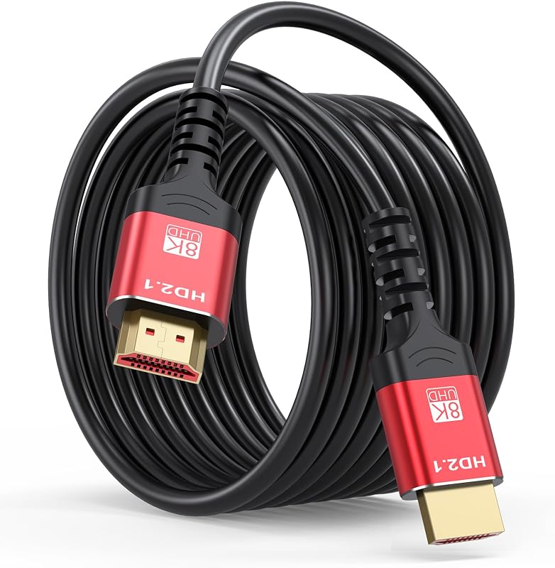 8K HDMI ARC/eARC Cable for Soundbar to TV 10FT, Dolby Atmos 48Gbps | eARC HDMI Cable 2.1 High Speed HDMI ARC (8K@60Hz 4K@120Hz 2K 3D HDR HDCP 2.2&2.3) for Vizio Samsung Bose Sound bar UHD TV