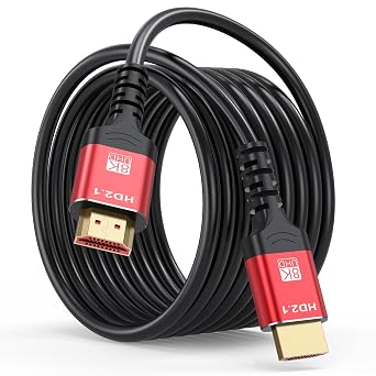 8K HDMI ARC/eARC Cable for Soundbar to TV 10FT, eARC HDMI Cable 2.1 48Gbps High Speed Dolby Atmos HDMI ARC 8K@60Hz 4K@120Hz 2K 3D HDR HDCP 2.2&2.3 for Vizio Samsung Bose Sound bar UHD TV