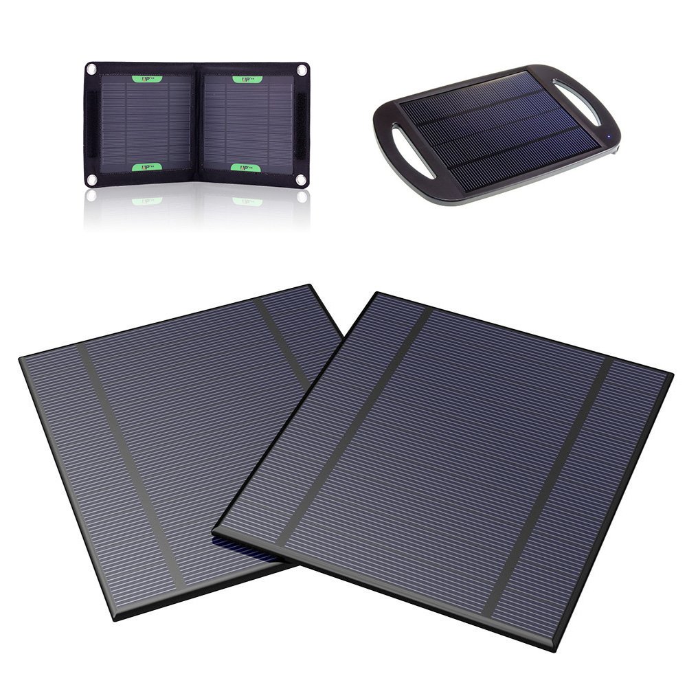 ALLPOWERS 2.5W 5V / 500mAh Mini Gekapselte Solarzelle Epoxy Solarmodul DIY Batterieladegerät Kit für Batterie Power LED 130x150mm