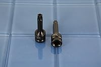 Vista 5 de TEMO A prueba de manipulaciones T30 3 pulgadas de largo a prueba de manipulaciones Torx Star 6 puntos Negro Impact Bit Socket 1/2 pulgada Square