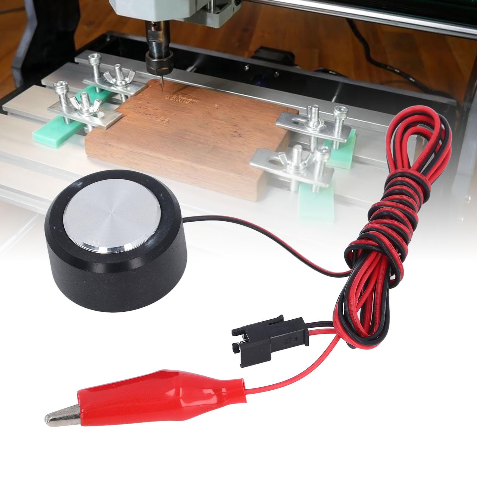 Frezarka CNC Grawerka Z Tool PRO Narzędzie do Ustawiania Narzędzi Płyta Dotykowa Czujnik Sondy ABS Stal Stopowa dla TTC450 3018 PRO, dla Grbl