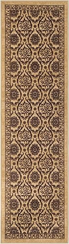 Miniatura 140 de Antep Rugs - Alfombras antideslizantes (antideslizante) 4 x 6 con parte trasera de goma floral geométrica de bajo perfil para interiores
