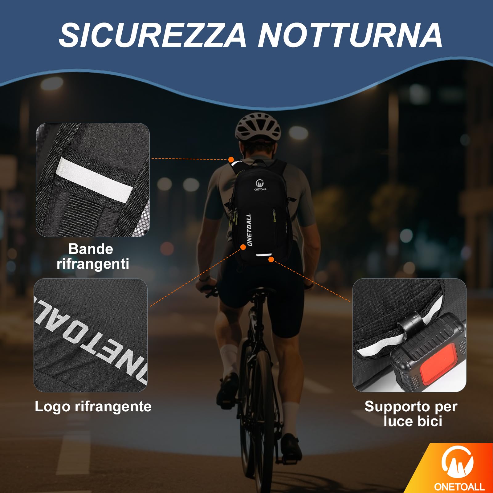 Zaino Trekking 20L 30 Litri, Zaino Montagna Antifurto con Coprizaino Impermeabile, Zaini Leggero Piccolo Uomo Donna per Escursionismo Hiking Viaggi Ciclismo Pendolarismo, Solo 500g 600g