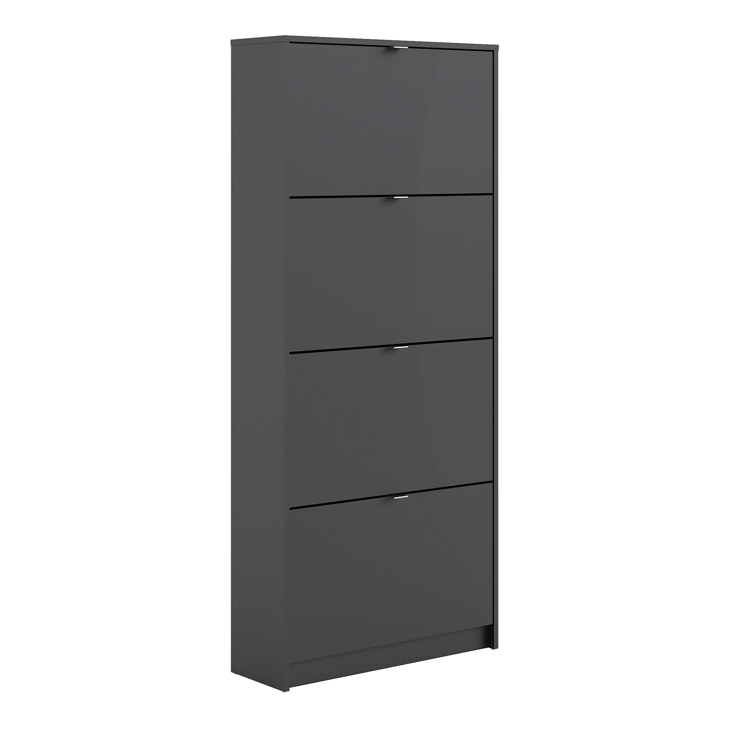 Furniture To Go Shoe cabinet w. 4 tilting doors and 2 layers