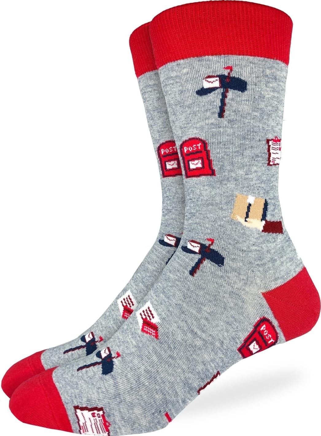 Good Luck Sock Men's Postal Worker Socks, Adult, Shoe Size 7-12