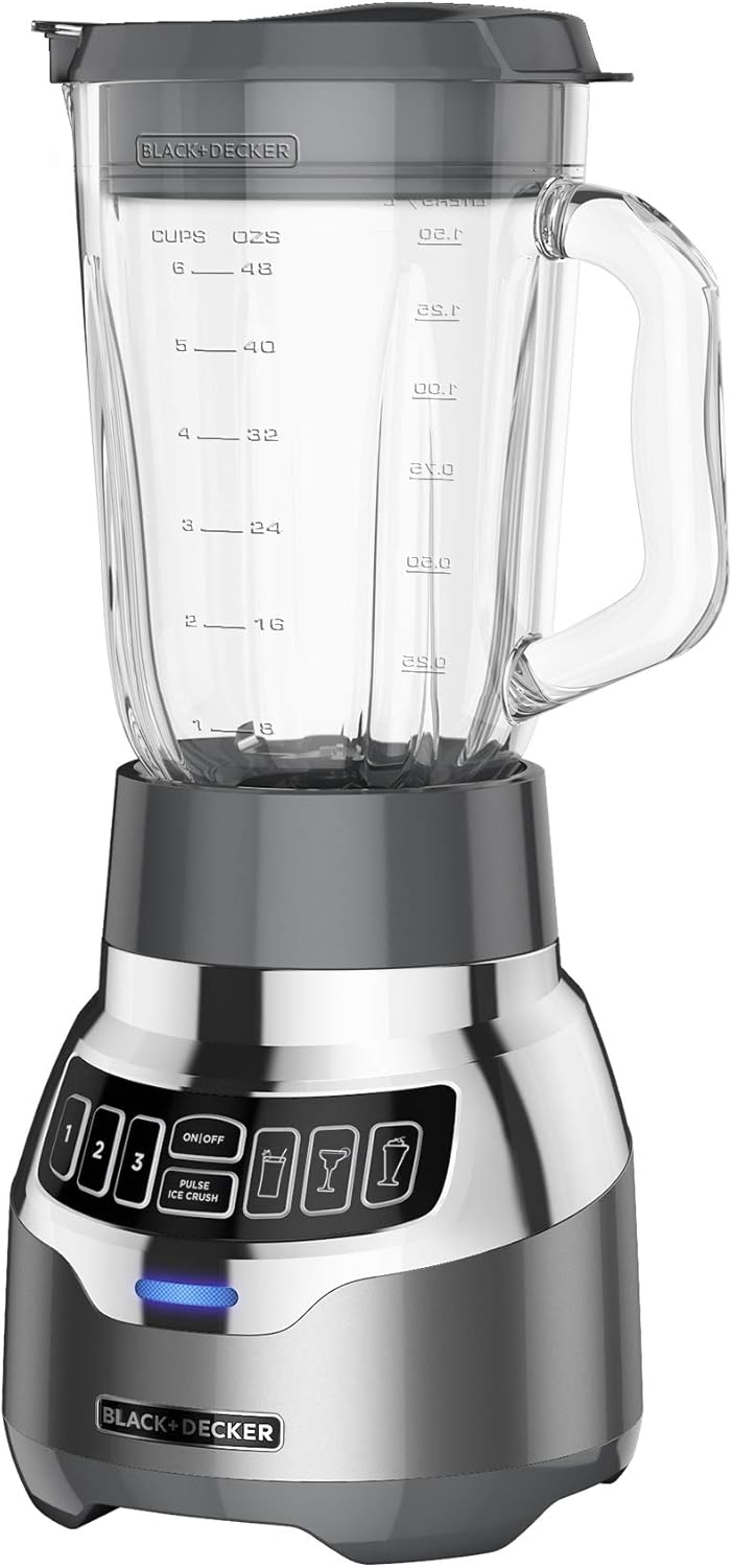 BLACK+DECKER PowerCrush Digital Blender with Quiet Technology