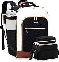 Vista 11 de LOVEVOOK Mochila de Viaje Grande, Mochila de Equipaje de Mano para Aviones, Viajes